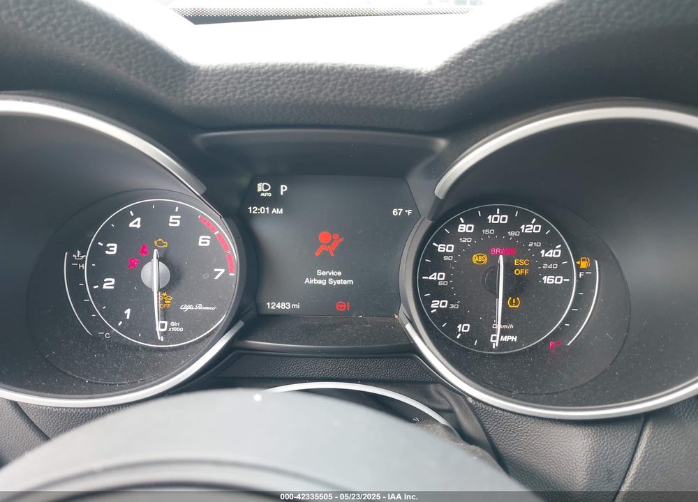 2023 ALFA ROMEO STELVIO VIN: ZASPAJAN1P7D53724