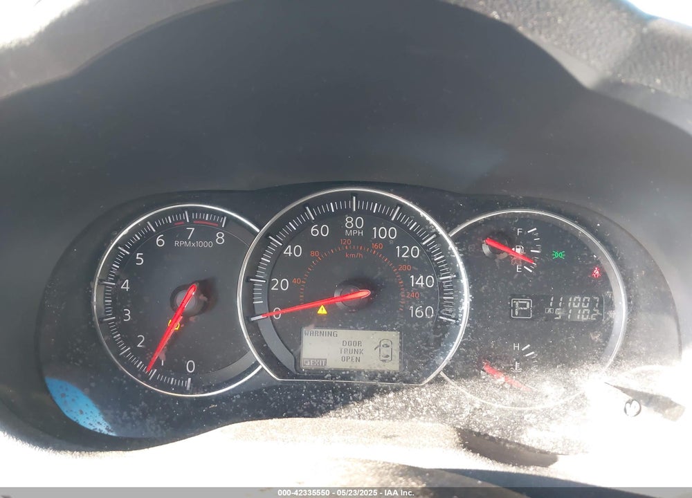 2012 NISSAN MAXIMA VIN: 1N4AA5AP6CC865848