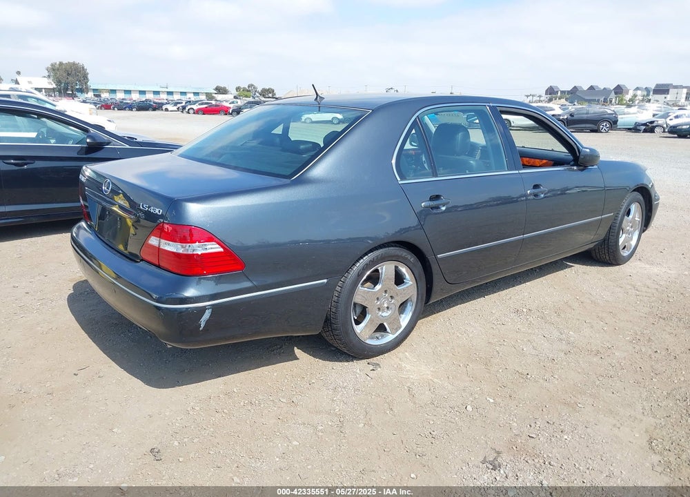 2005 LEXUS LS 430 VIN: JTHBN36F655001962