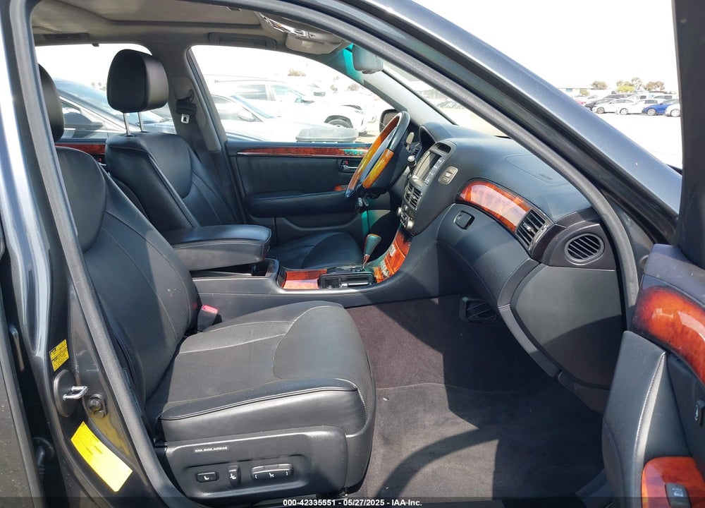 2005 LEXUS LS 430 VIN: JTHBN36F655001962