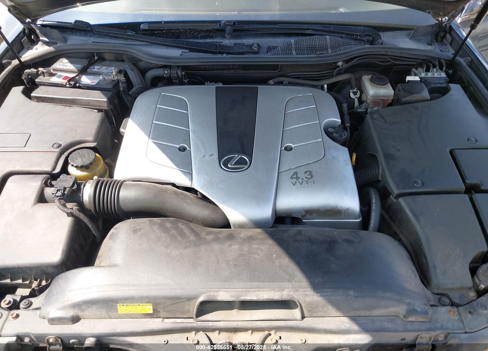 2005 LEXUS LS 430 VIN: JTHBN36F655001962