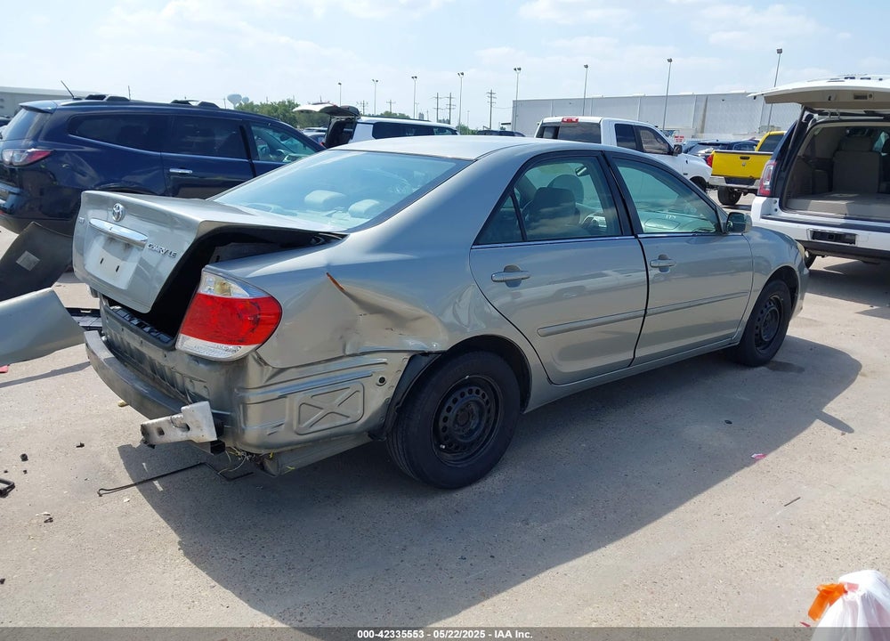 2005 TOYOTA CAMRY LE/SE/XLE VIN: 4T1BE30K05U581735