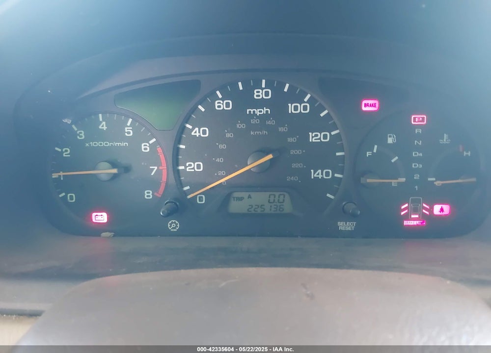 2001 HONDA ACCORD 3.0 EX VIN: 1HGCG16571A042213