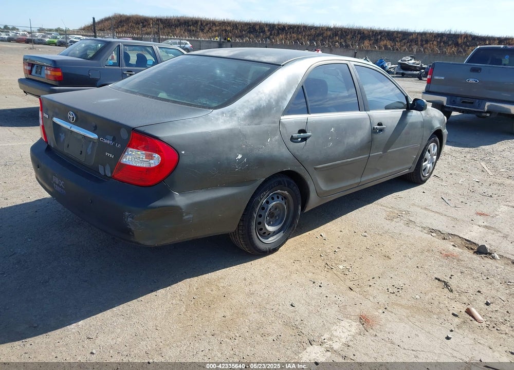 2004 TOYOTA CAMRY LE/SE/STD/XLE VIN: JTDBE32K940285801