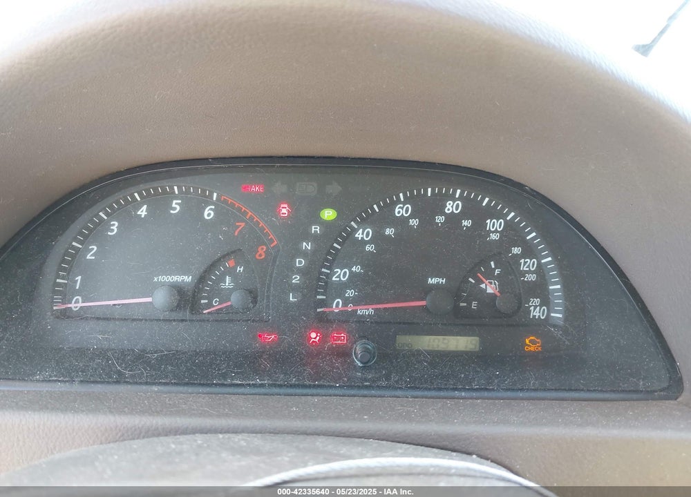2004 TOYOTA CAMRY LE/SE/STD/XLE VIN: JTDBE32K940285801