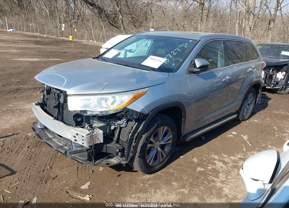 2014 TOYOTA HIGHLANDER VIN: 5TDKKRFH4ES023483
