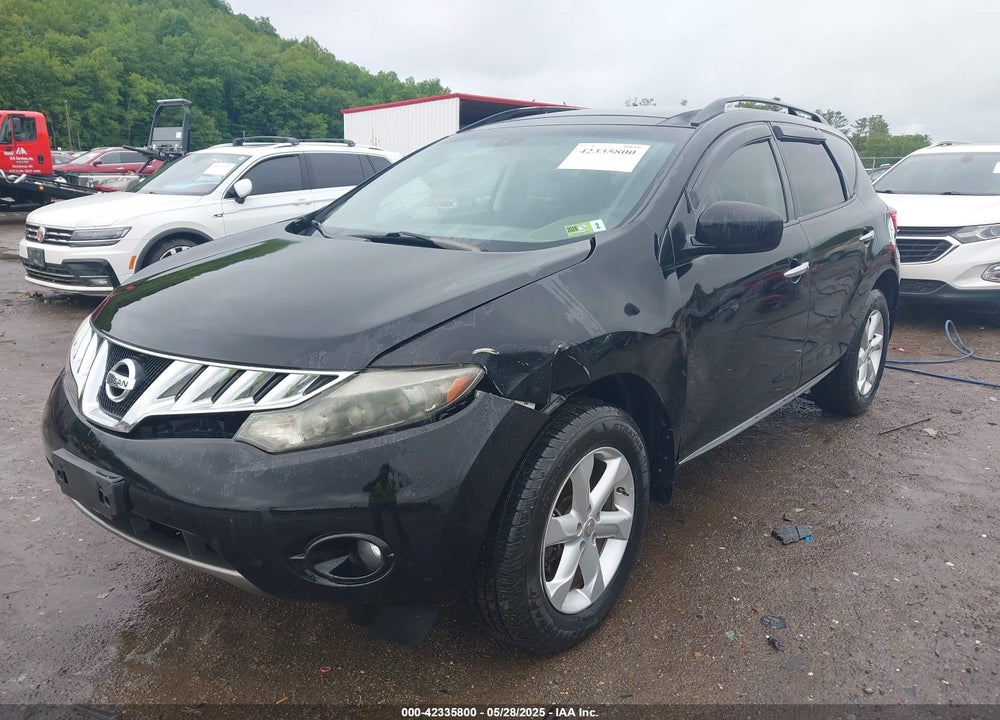 2010 NISSAN MURANO VIN: JN8AZ1MW7AW101263