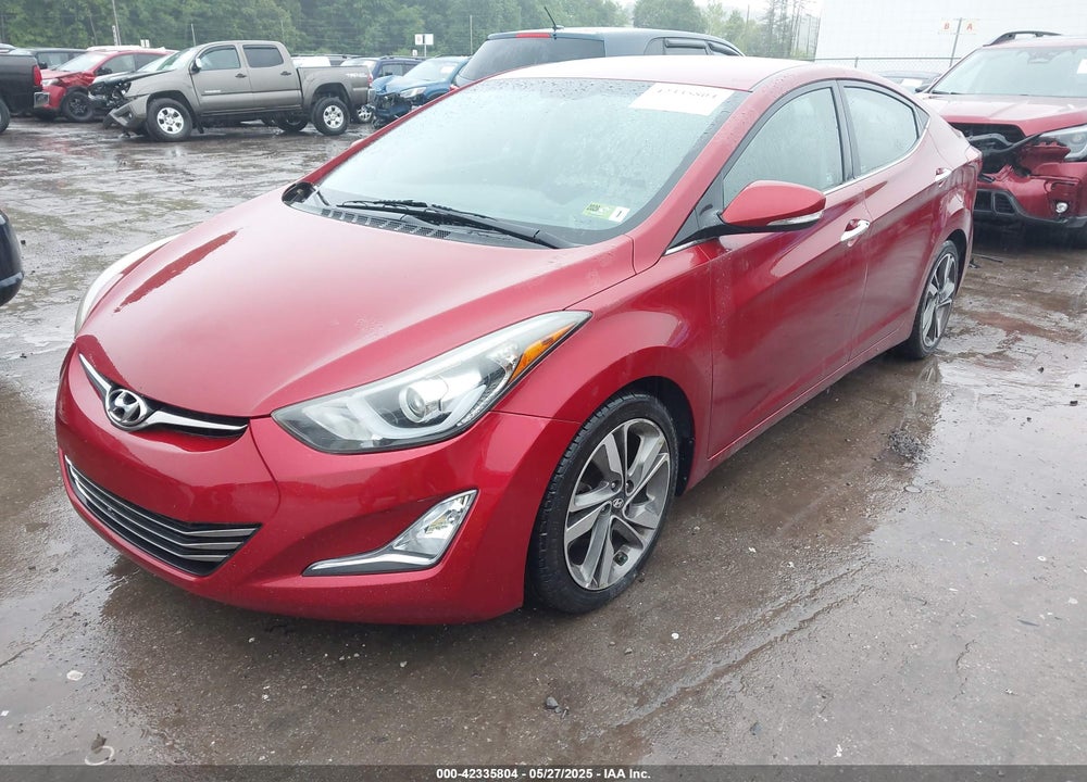 2015 HYUNDAI ELANTRA VIN: 5NPDH4AE7FH641668