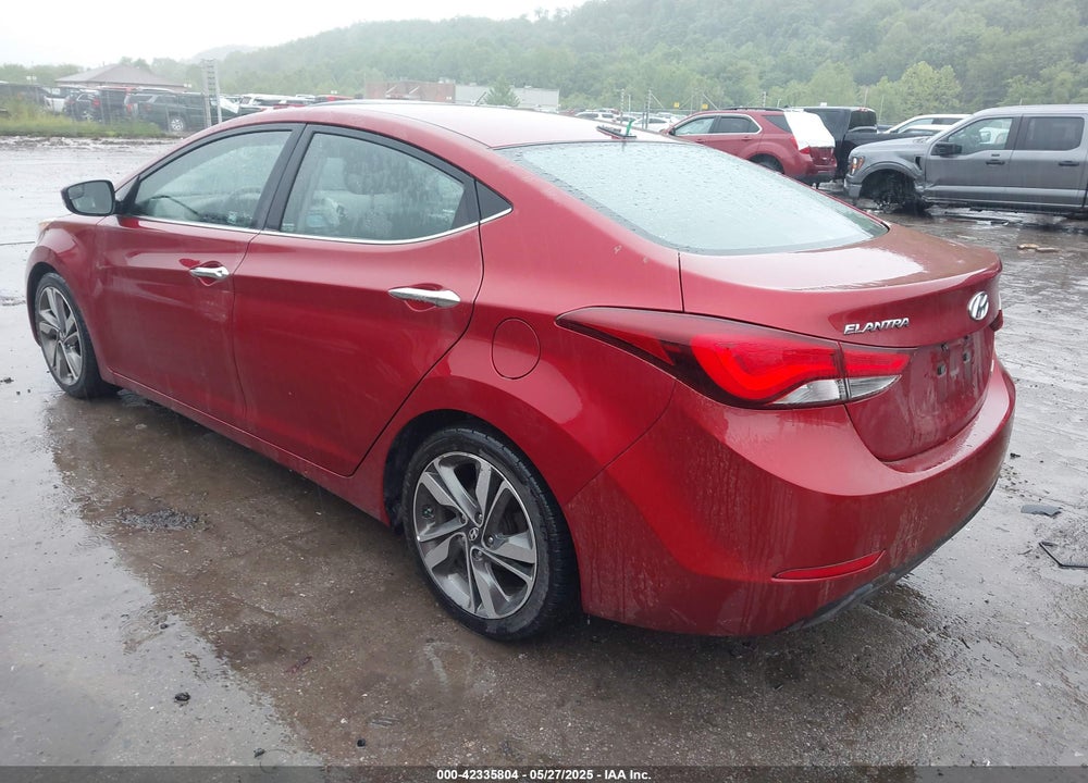 2015 HYUNDAI ELANTRA VIN: 5NPDH4AE7FH641668