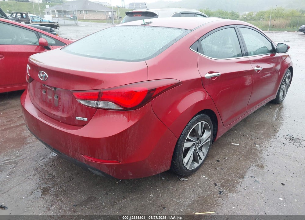 2015 HYUNDAI ELANTRA VIN: 5NPDH4AE7FH641668