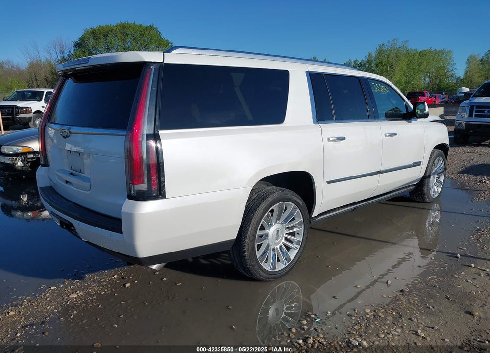 2016 CADILLAC ESCALADE ESV PLATINUM VIN: 1GYS4KKJ6GR257095