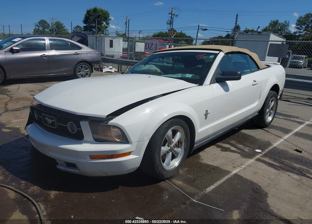 2007 FORD MUSTANG VIN: 1ZVFT84N275365683
