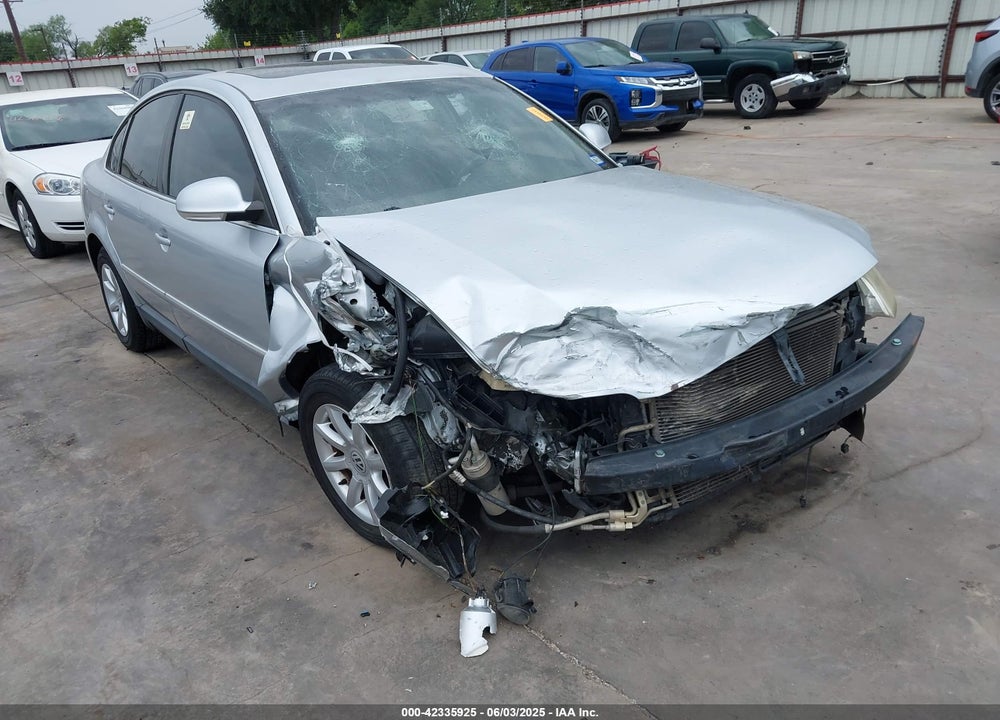 2004 VOLKSWAGEN PASSAT GLS TDI VIN: WVWPE63B14E345806
