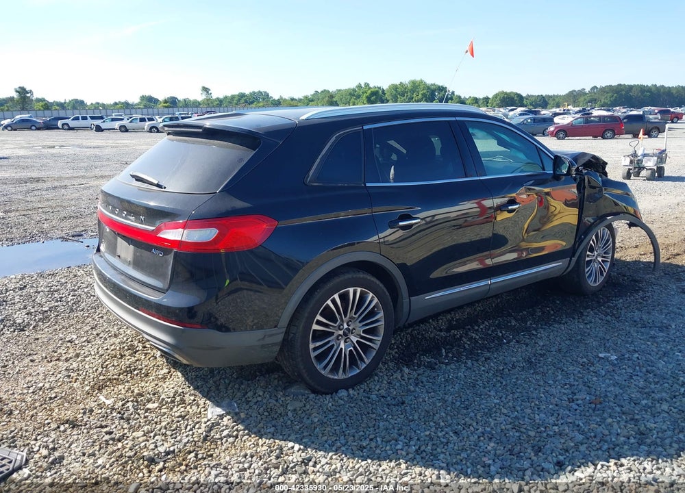 2016 LINCOLN MKX RESERVE VIN: 2LMTJ8LR2GBL61354