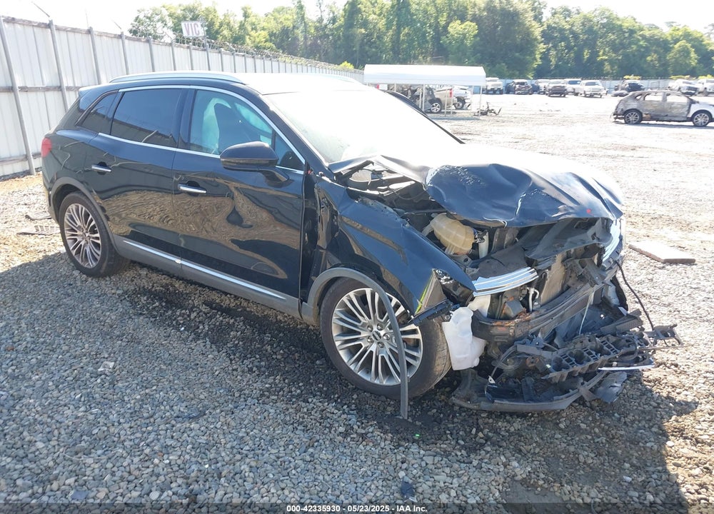 2016 LINCOLN MKX RESERVE VIN: 2LMTJ8LR2GBL61354