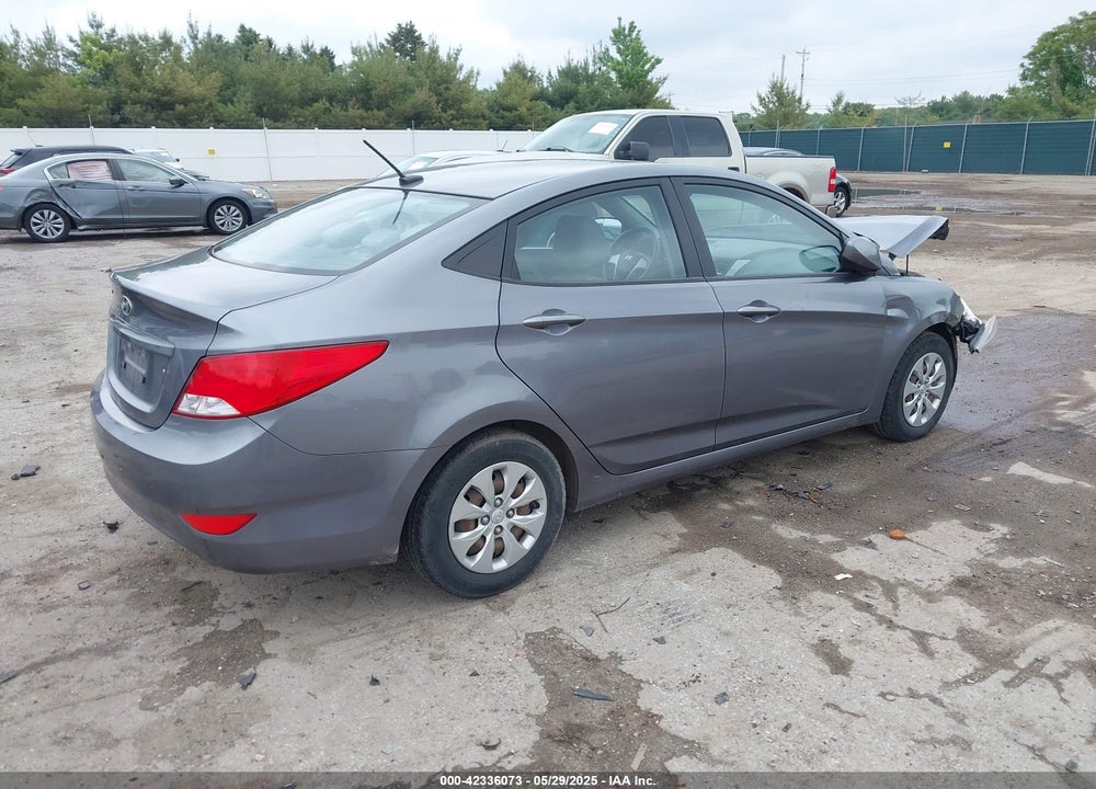 2015 HYUNDAI ACCENT VIN: KMHCT4AE9FU857632