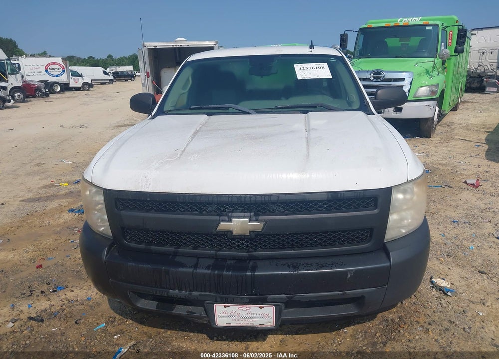 2007 CHEVROLET SILVERADO 1500 WORK TRUCK VIN: 1GCEC19X57Z649169