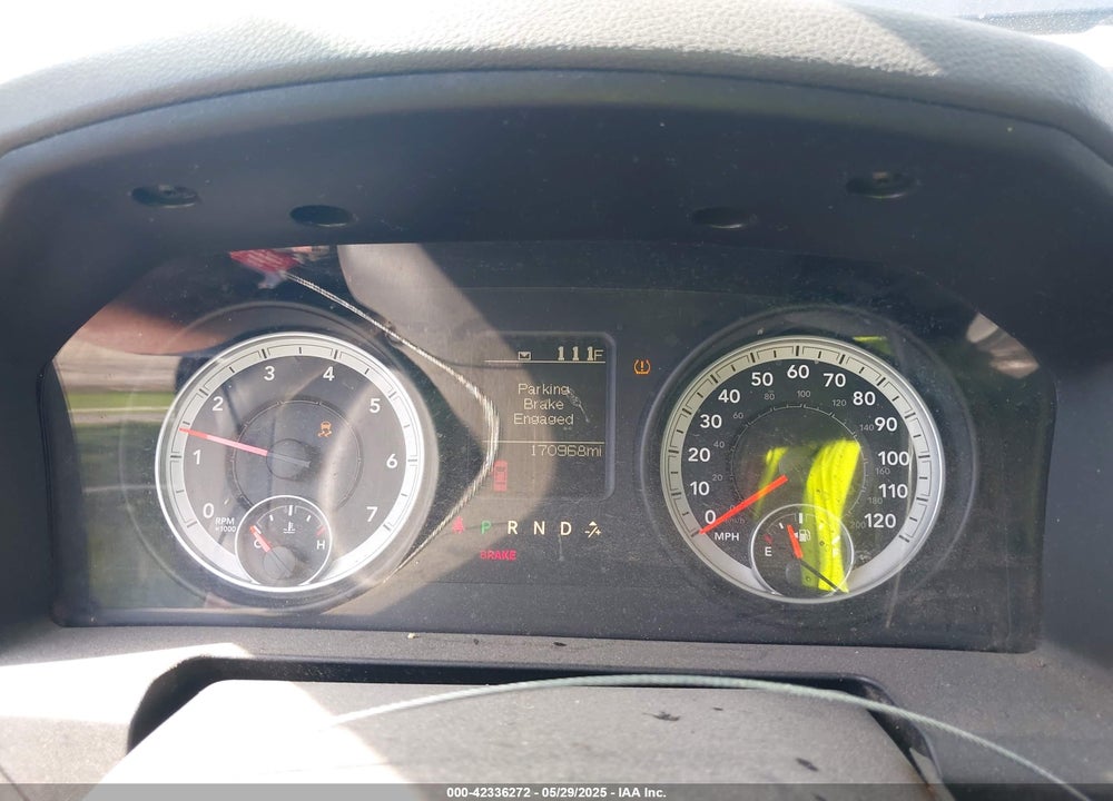 2013 RAM 1500 VIN: 3C6JR7DP0DG537163