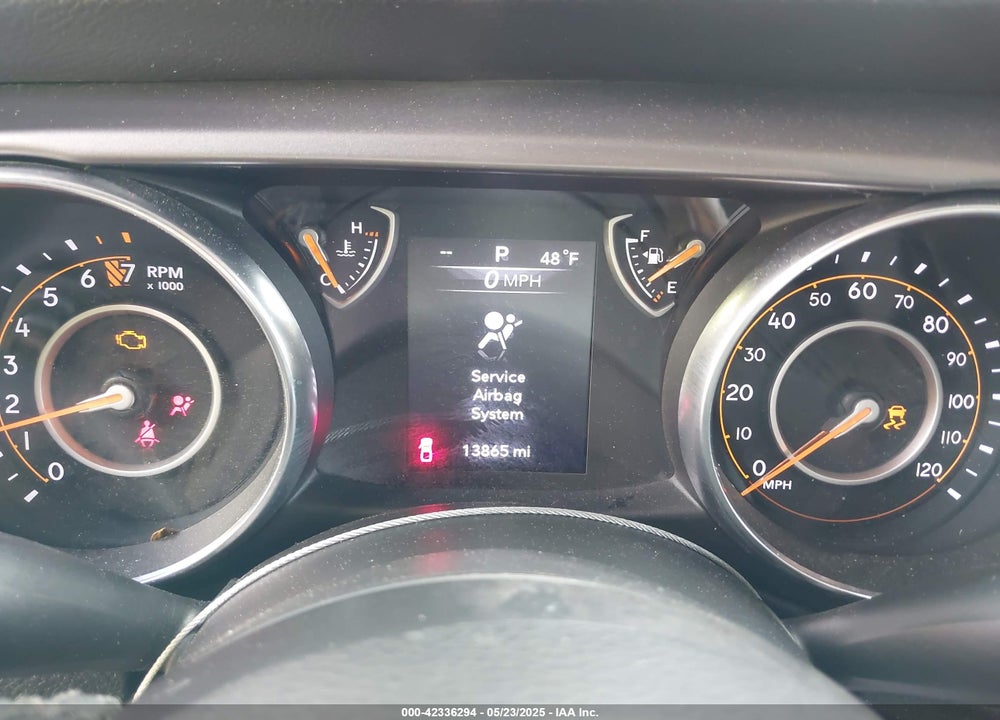 2023 JEEP GLADIATOR VIN: 1C6HJTAG8PL572270