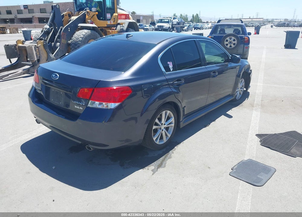 2013 SUBARU LEGACY 3.6R LIMITED VIN: 4S3BMDK67D2014896