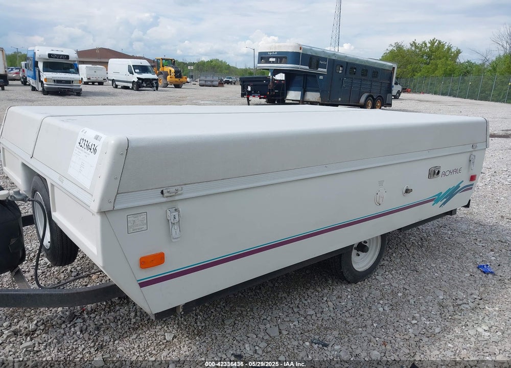 1995 FLEETWOOD ROYALE POP UP CAMPER VIN: 4CE689E19S7266968