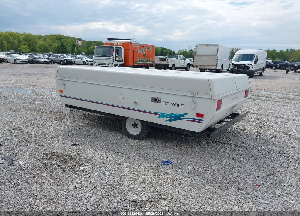 1995 FLEETWOOD ROYALE POP UP CAMPER VIN: 4CE689E19S7266968