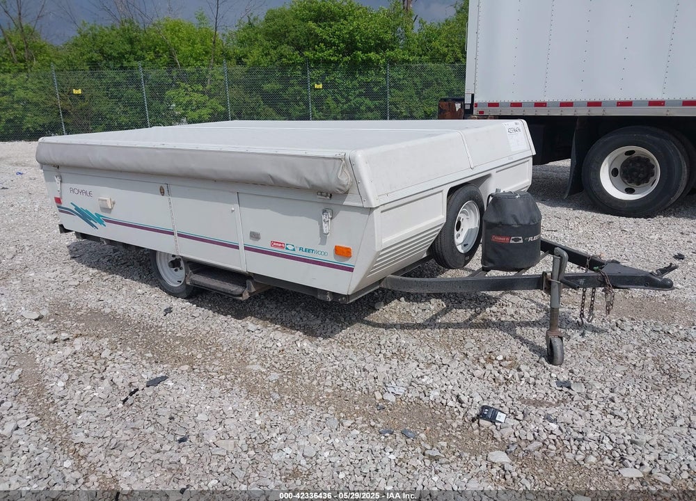 1995 FLEETWOOD ROYALE POP UP CAMPER VIN: 4CE689E19S7266968