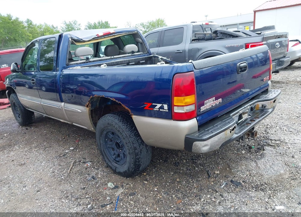 2002 GMC SIERRA 1500 SLE VIN: 1GTEK19T42Z300299