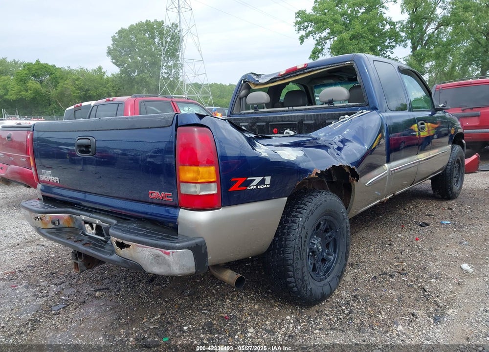 2002 GMC SIERRA 1500 SLE VIN: 1GTEK19T42Z300299