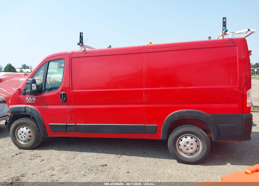 2021 RAM PROMASTER 1500 LOW ROOF 136 WB VIN: 3C6LRVAG1ME532258