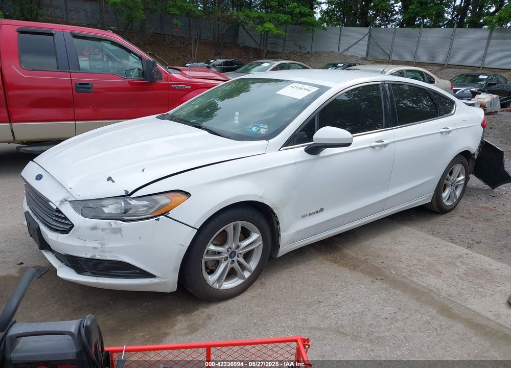 2018 FORD FUSION HYBRID SE VIN: 3FA6P0LU6JR173193