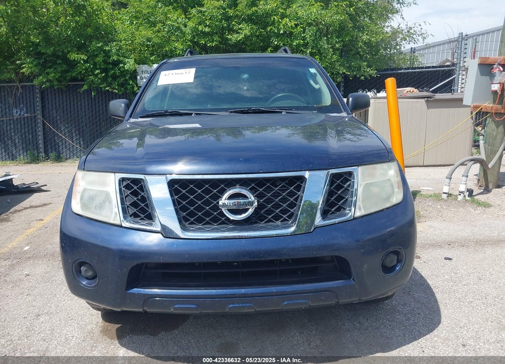 2008 NISSAN PATHFINDER S VIN: 5N1AR18U08C619565