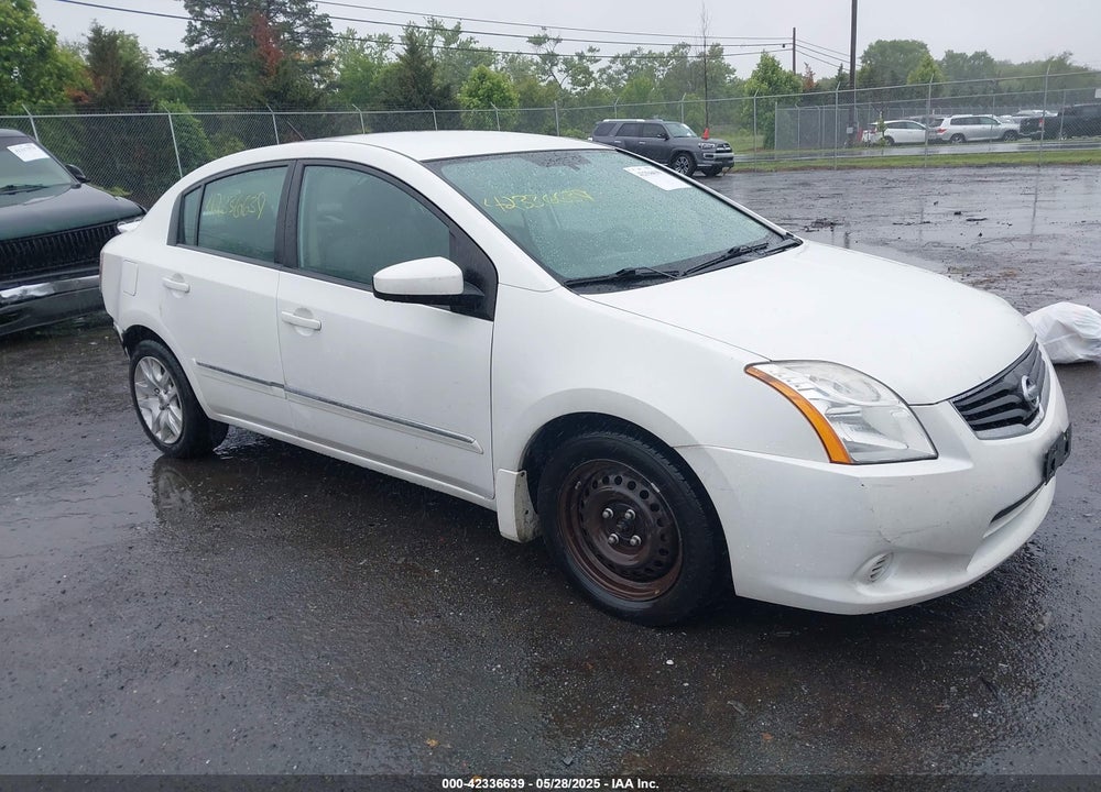 2012 NISSAN SENTRA 2.0 S VIN: 3N1AB6AP7CL622201