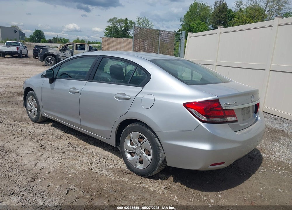 2013 HONDA CIVIC VIN: 19XFB2F55DE049601