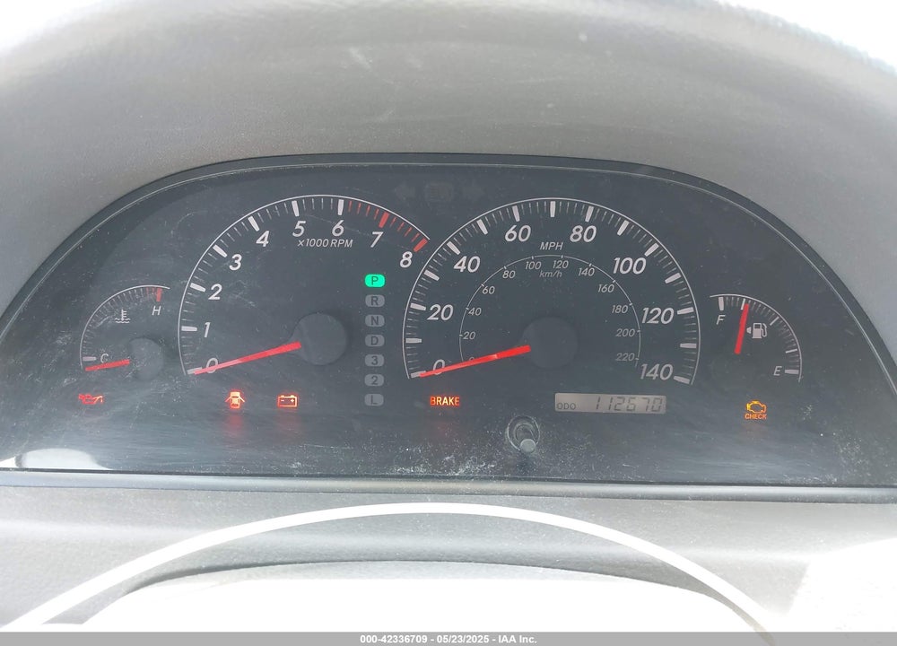 2005 TOYOTA CAMRY LE VIN: 4T1BE32K15U528605