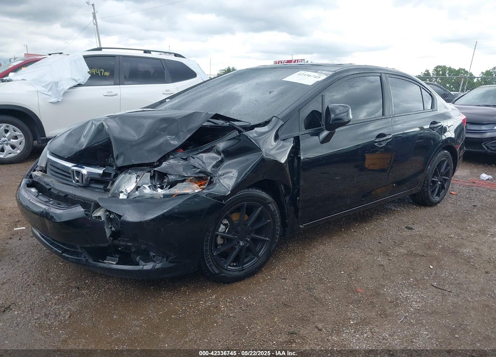 2012 HONDA CIVIC VIN: 19XFB2F8XCE368050