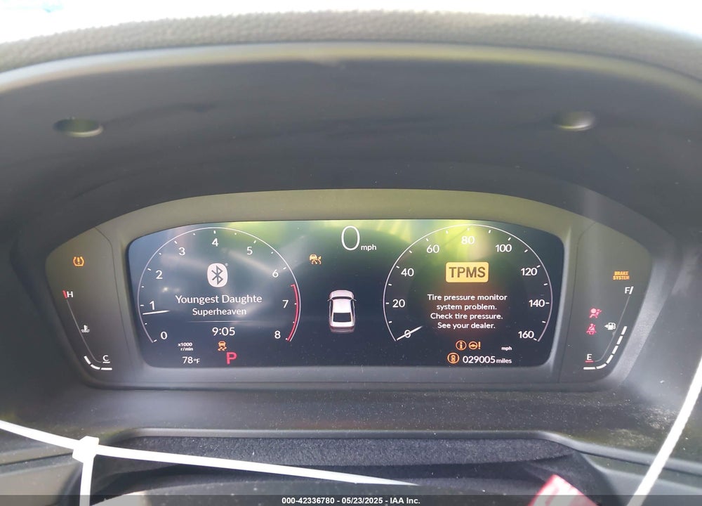 2023 HONDA ACCORD VIN: 1HGCY1F30PA051923