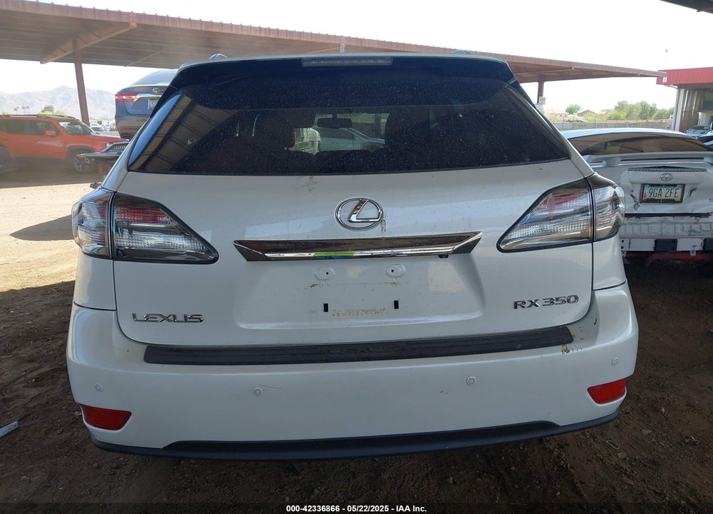 2010 LEXUS RX350 VIN: JTJZK1BA4A2408596