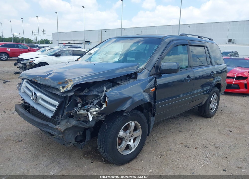 2006 HONDA PILOT EX VIN: 2HKYF18406H503389