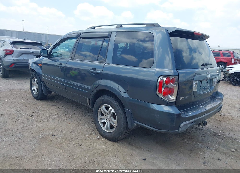 2006 HONDA PILOT EX VIN: 2HKYF18406H503389