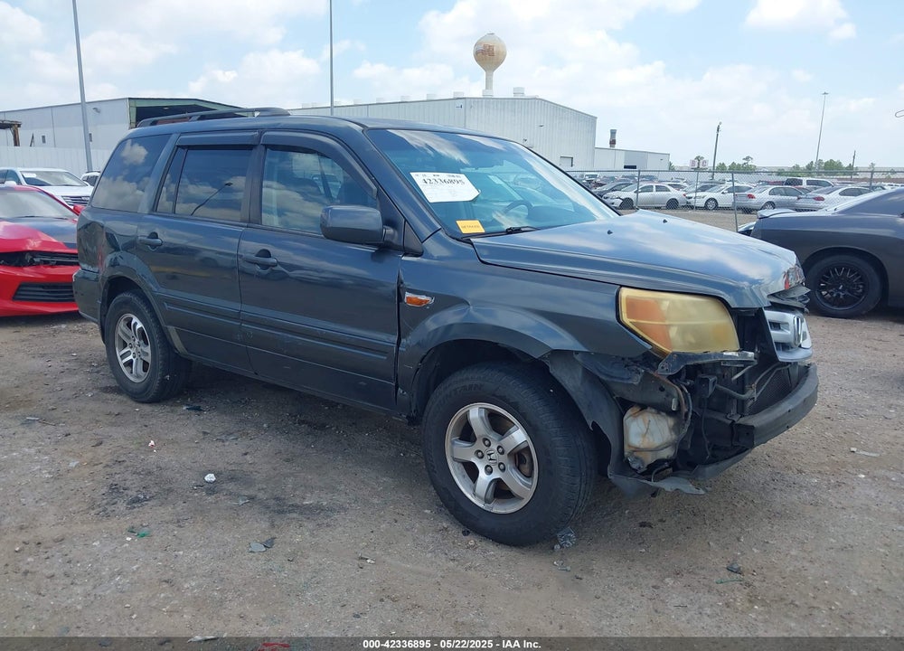 2006 HONDA PILOT EX VIN: 2HKYF18406H503389
