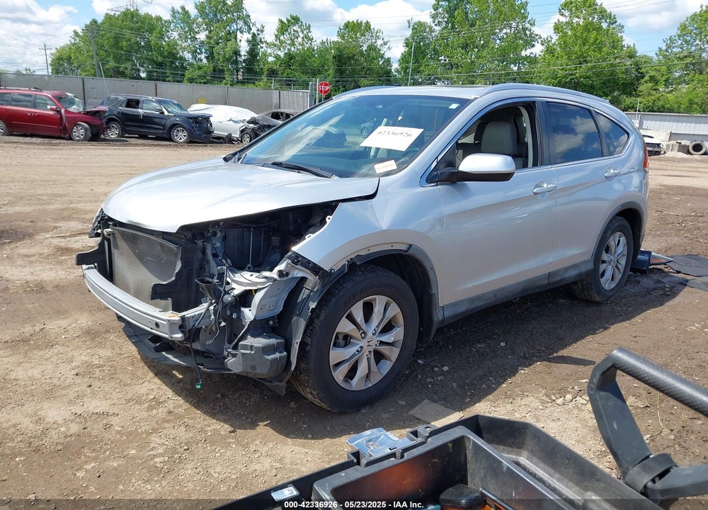 2012 HONDA CR-V EX-L VIN: JHLRM4H72CC000172