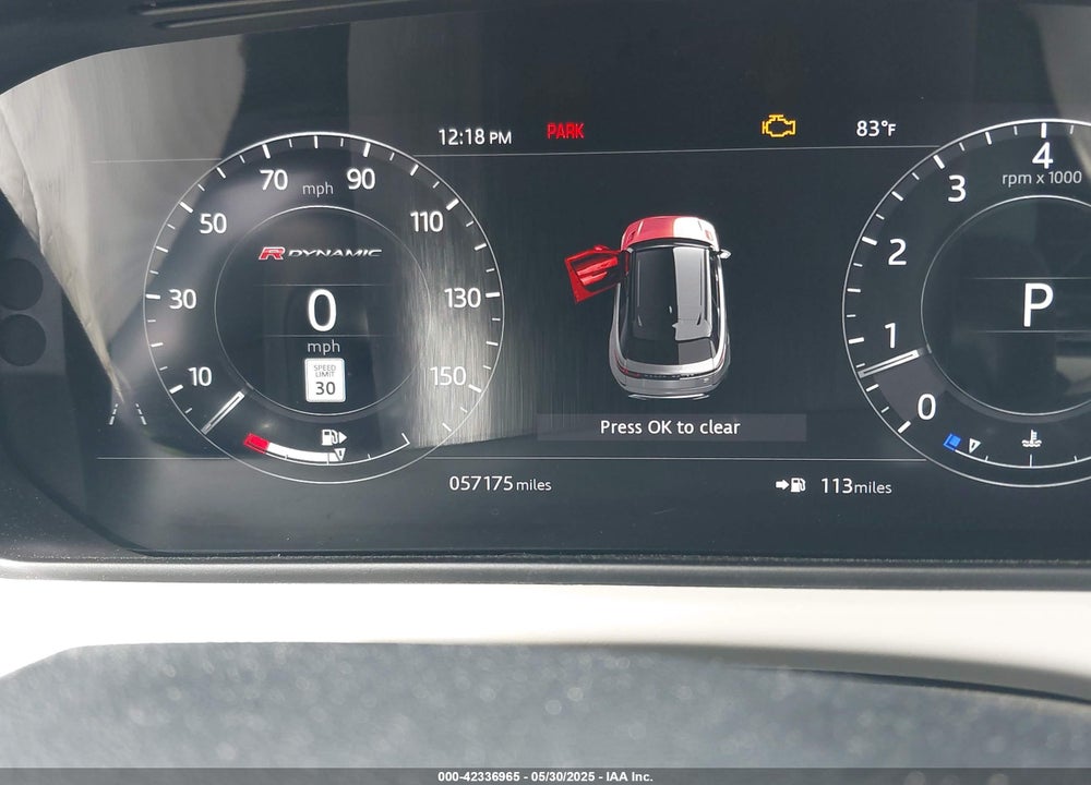 2020 LAND ROVER RANGE ROVER VELAR P250 R-DYNAMIC S VIN: SALYK2EX5LA242336