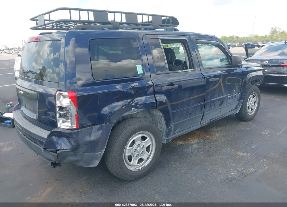 2016 JEEP PATRIOT SPORT VIN: 1C4NJPBA2GD731551