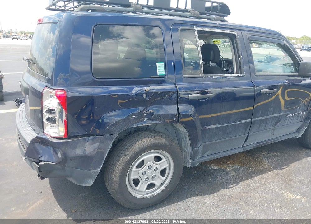 2016 JEEP PATRIOT SPORT VIN: 1C4NJPBA2GD731551