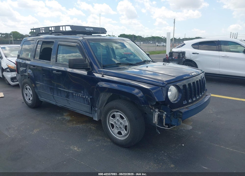 2016 JEEP PATRIOT SPORT VIN: 1C4NJPBA2GD731551