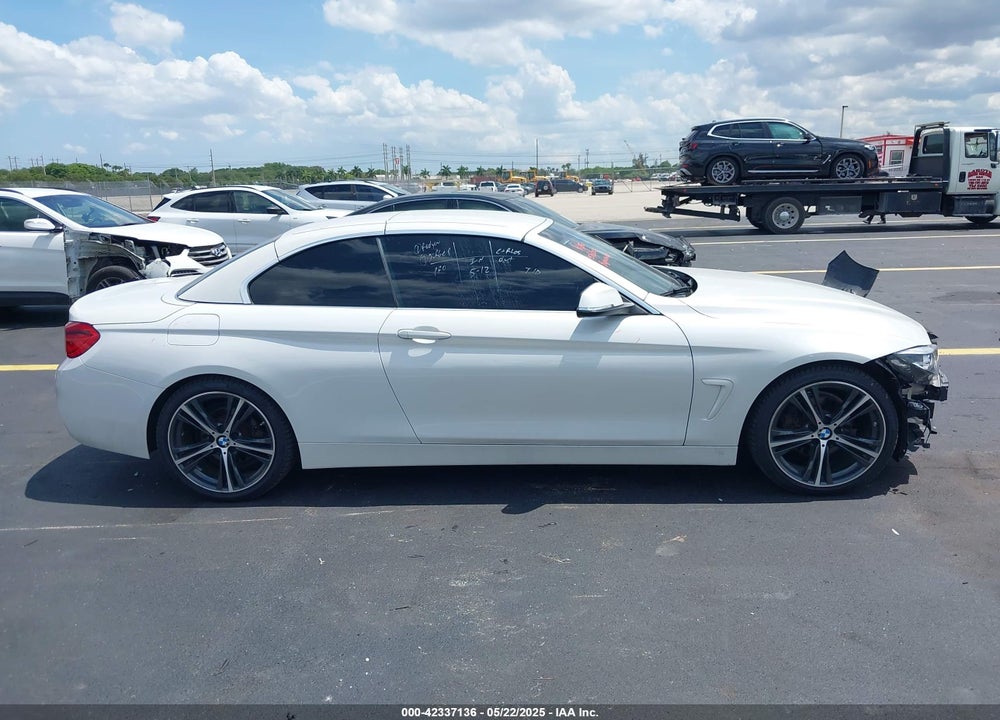 2018 BMW 430I VIN: WBA4Z1C54JEC72611