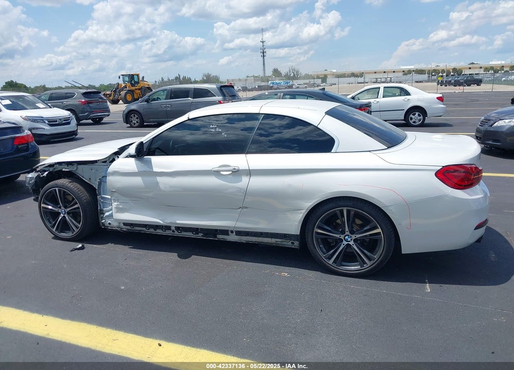 2018 BMW 430I VIN: WBA4Z1C54JEC72611