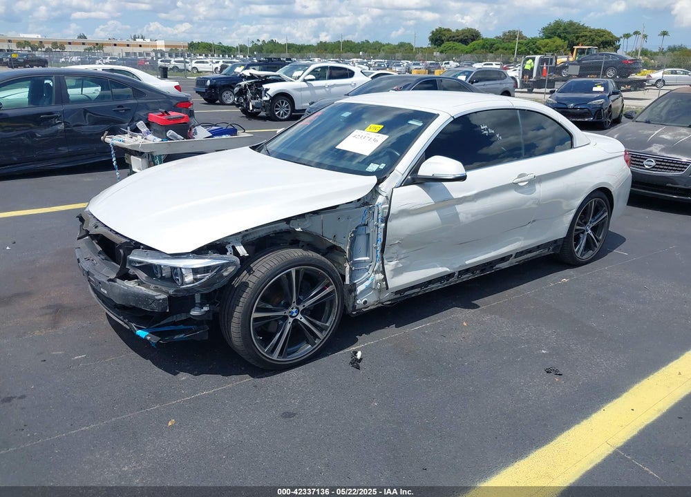 2018 BMW 430I VIN: WBA4Z1C54JEC72611