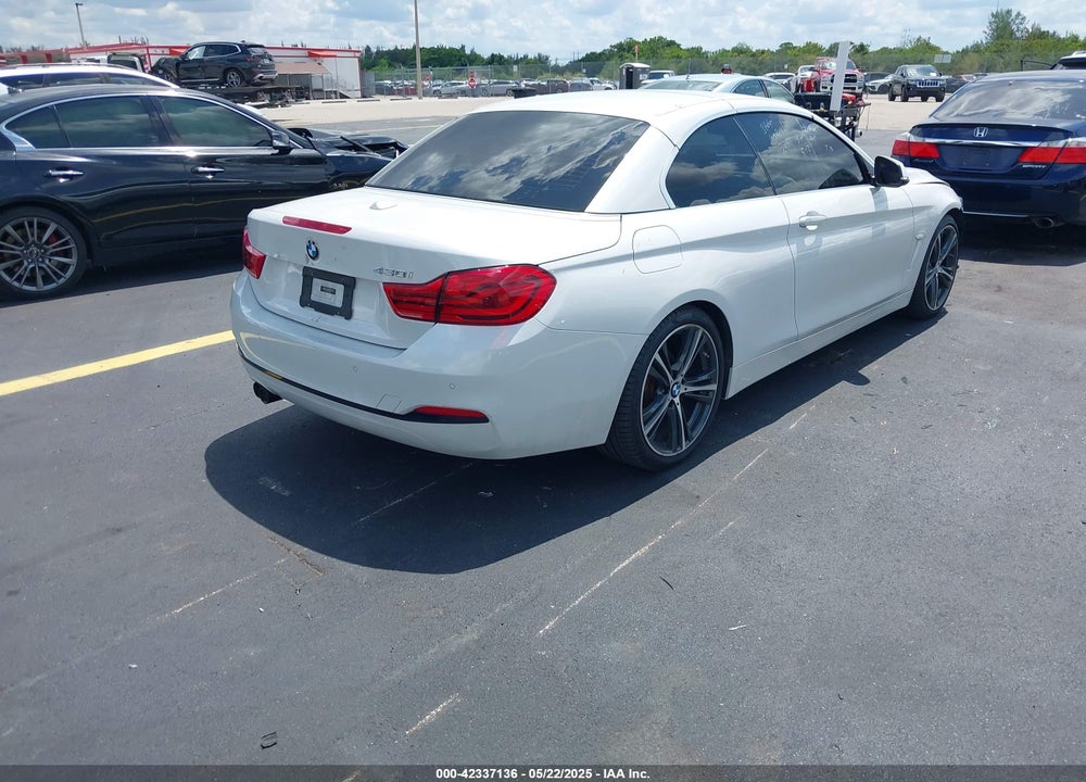 2018 BMW 430I VIN: WBA4Z1C54JEC72611